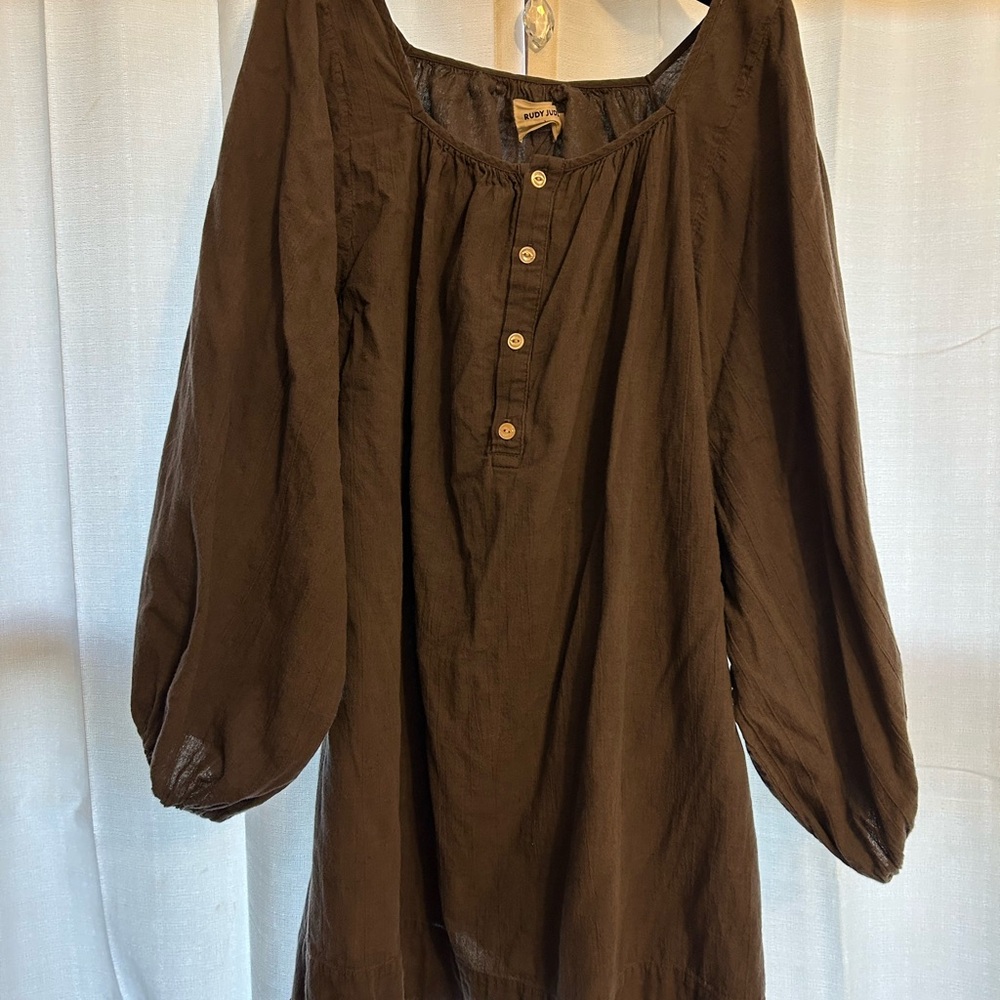 Rudy Jude size large dress in charcoal grey